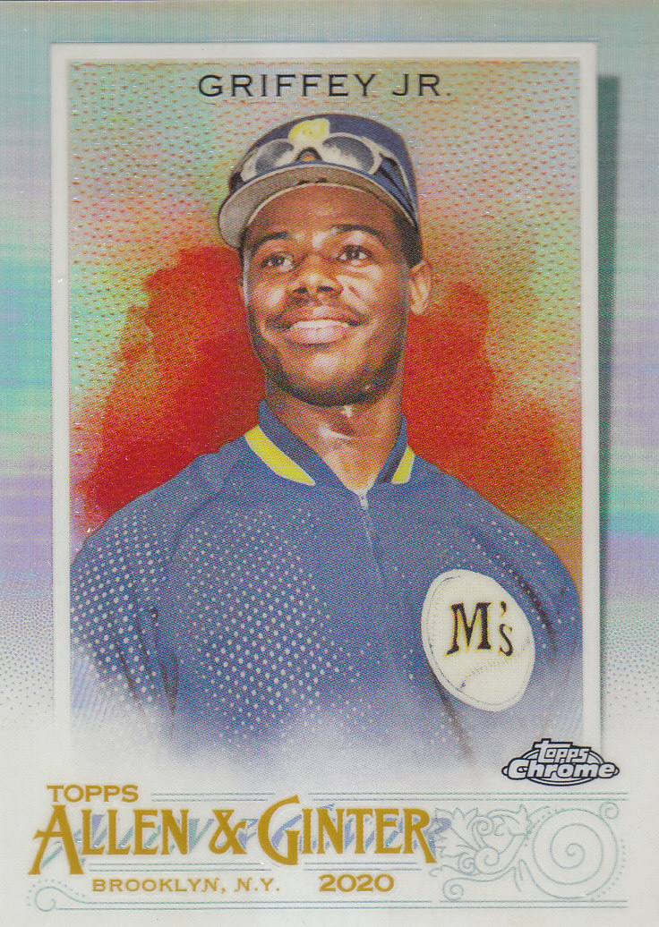 2020 Allen and Ginter Chrome (Topps) Baseball "Refractors" Parallel Cards - Bild 64 von 109