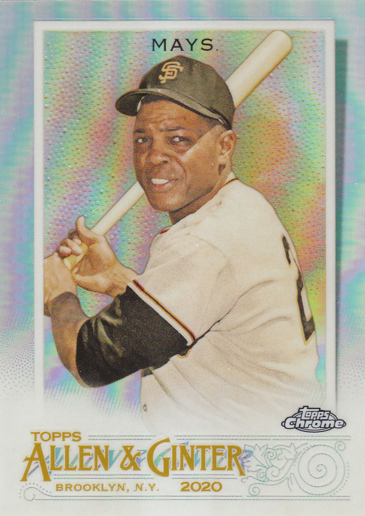 2020 Allen and Ginter Chrome (Topps) Baseball "Refractors" Parallel Cards - Bild 60 von 109