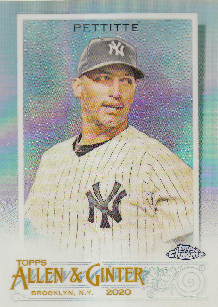 2020 Allen and Ginter Chrome (Topps) Baseball "Refractors" Parallel Cards - Bild 56 von 109