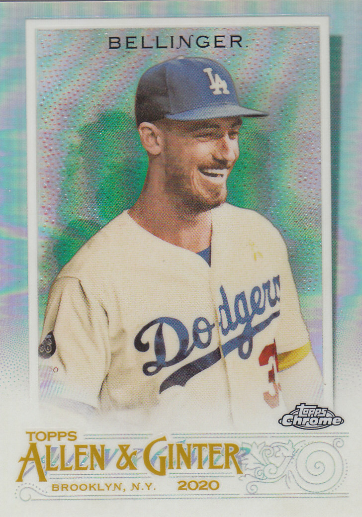 2020 Allen and Ginter Chrome (Topps) Baseball "Refractors" Parallel Cards - Bild 52 von 109