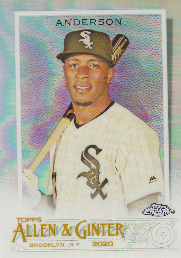 2020 Allen and Ginter Chrome (Topps) Baseball "Refractors" Parallel Cards - Bild 46 von 109