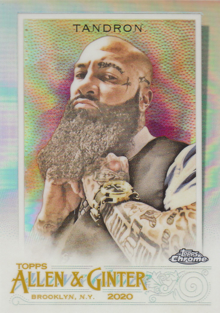 2020 Allen and Ginter Chrome (Topps) Baseball "Refractors" Parallel Cards - Bild 36 von 109