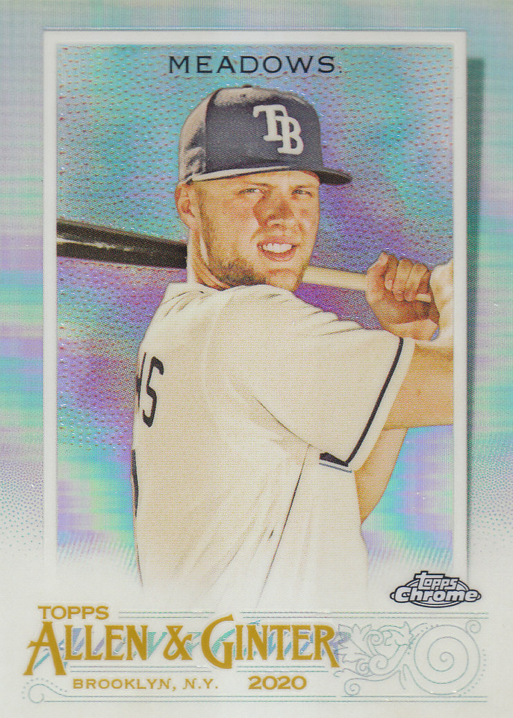 2020 Allen and Ginter Chrome (Topps) Baseball "Refractors" Parallel Cards - Bild 34 von 109