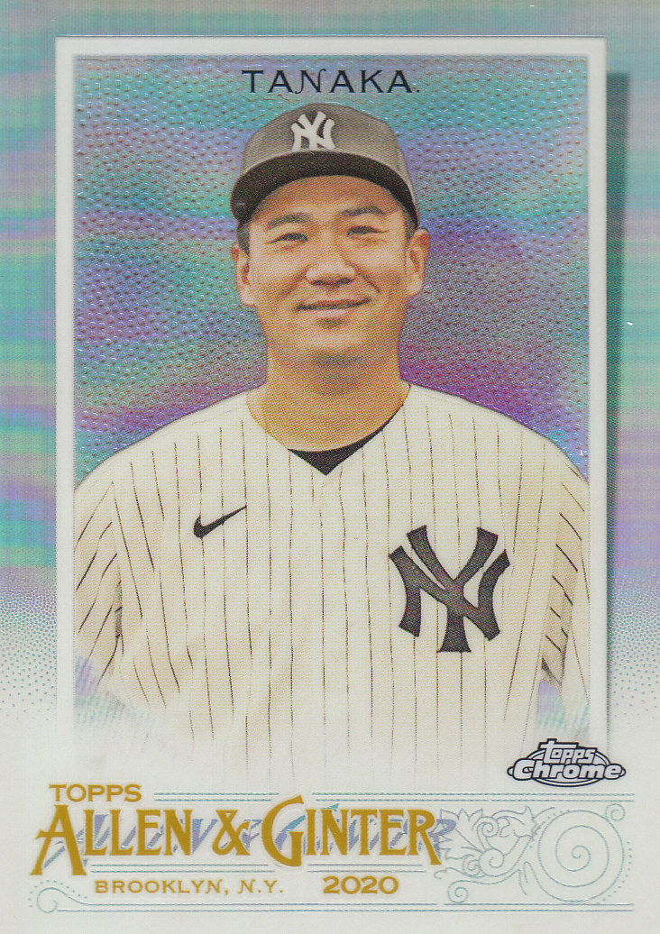 2020 Allen and Ginter Chrome (Topps) Baseball "Refractors" Parallel Cards - Bild 32 von 109