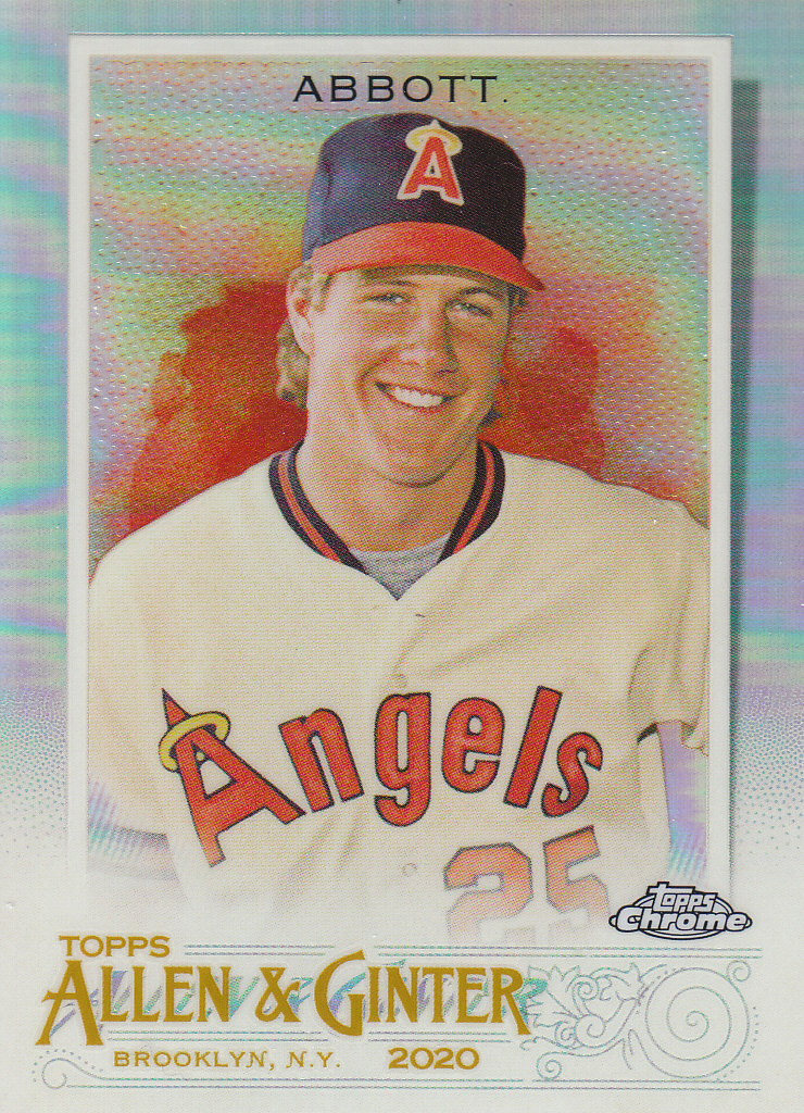 2020 Allen and Ginter Chrome (Topps) Baseball "Refractors" Parallel Cards - Bild 28 von 109