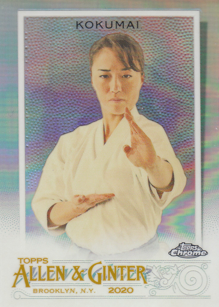 2020 Allen and Ginter Chrome (Topps) Baseball "Refractors" Parallel Cards - Bild 26 von 109