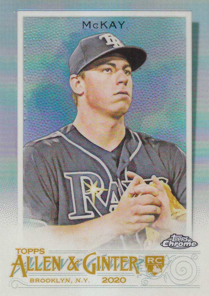 2020 Allen and Ginter Chrome (Topps) Baseball "Refractors" Parallel Cards - Bild 24 von 109