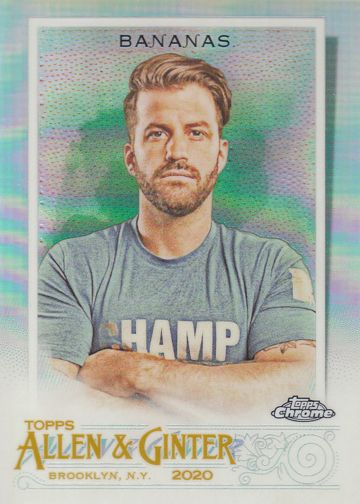 2020 Allen and Ginter Chrome (Topps) Baseball "Refractors" Parallel Cards - Bild 22 von 109