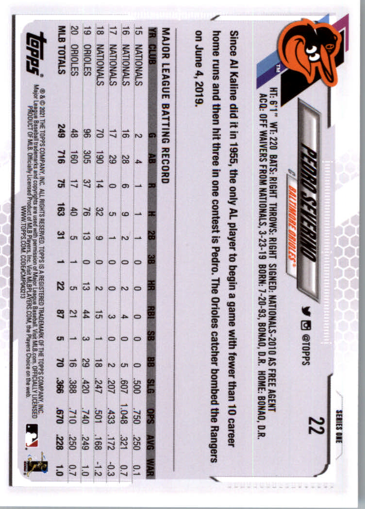 2021 Topps Baseball Base Set Cards #1 to #250 Rookies and Veterans - Picture 39 of 471