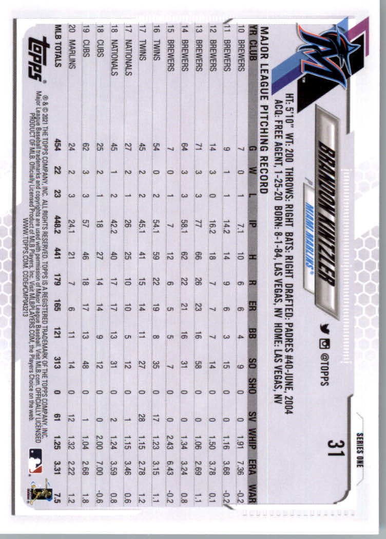 2021 Topps Baseball Base Set Cards #1 to #250 Rookies and Veterans - Picture 55 of 471