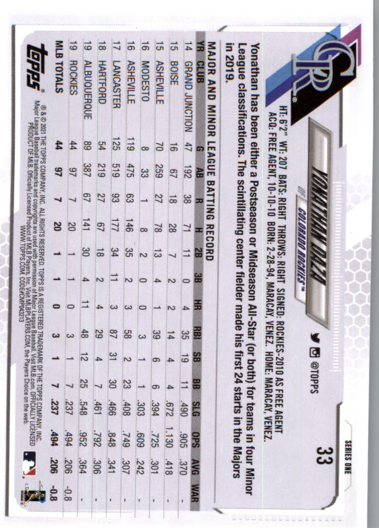2021 Topps Baseball Base Set Cards #1 to #250 Rookies and Veterans - Picture 59 of 471