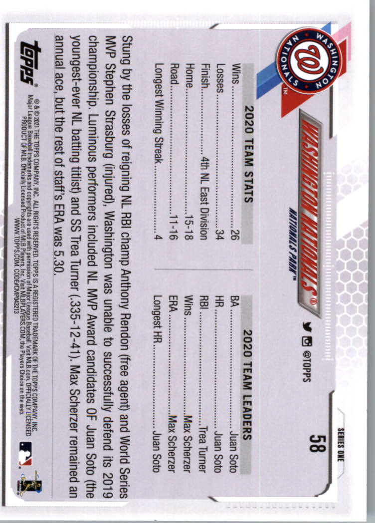 2021 Topps Baseball Base Set Cards #1 to #250 Rookies and Veterans - Picture 107 of 471