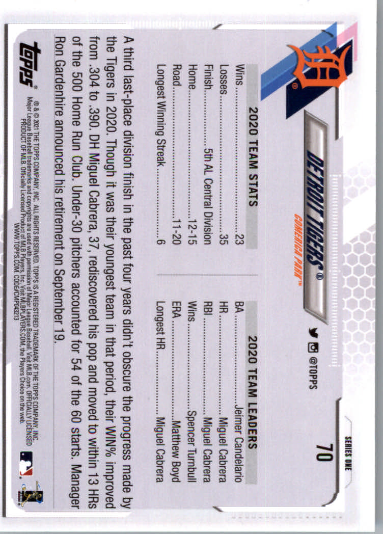2021 Topps Baseball Base Set Cards #1 to #250 Rookies and Veterans - Picture 131 of 471