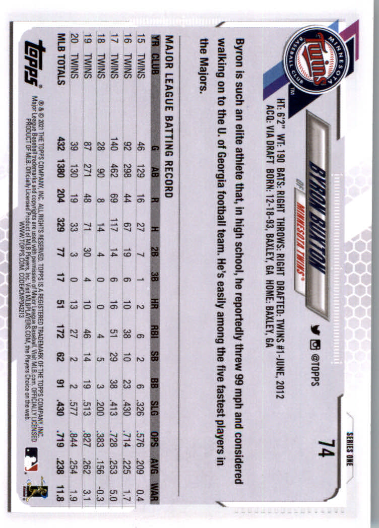2021 Topps Baseball Base Set Cards #1 to #250 Rookies and Veterans - Picture 139 of 471