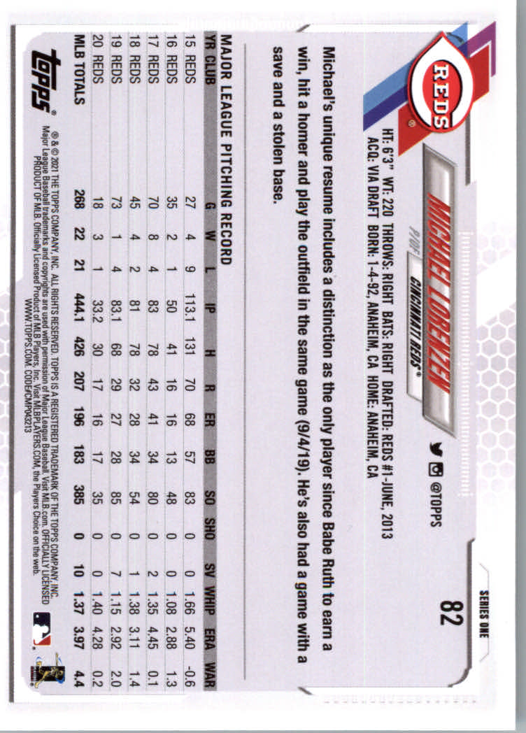 2021 Topps Baseball Base Set Cards #1 to #250 Rookies and Veterans - Picture 155 of 471