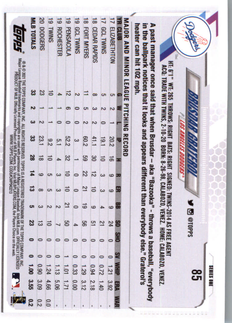 2021 Topps Baseball Base Set Cards #1 to #250 Rookies and Veterans - Picture 161 of 471