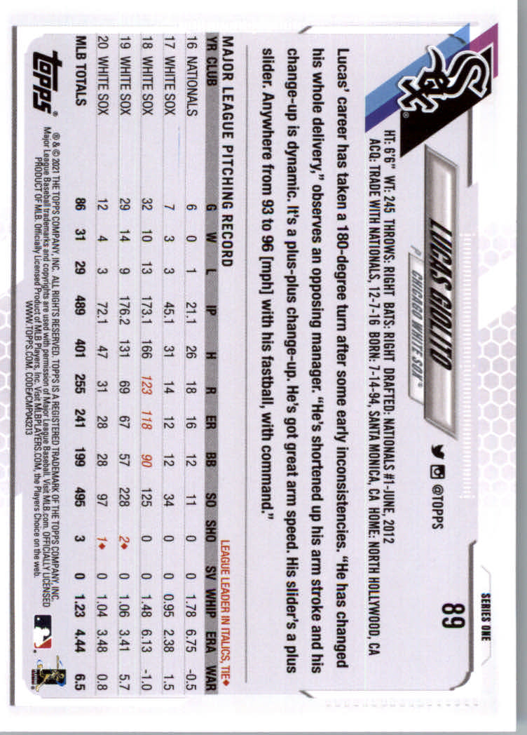 2021 Topps Baseball Base Set Cards #1 to #250 Rookies and Veterans - Picture 167 of 471