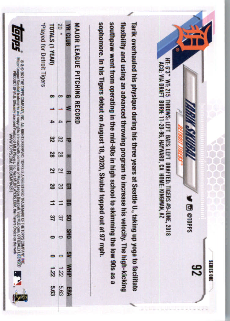 2021 Topps Baseball Base Set Cards #1 to #250 Rookies and Veterans - Picture 173 of 471