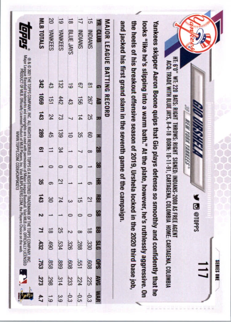 2021 Topps Baseball Base Set Cards #1 to #250 Rookies and Veterans - Picture 221 of 471