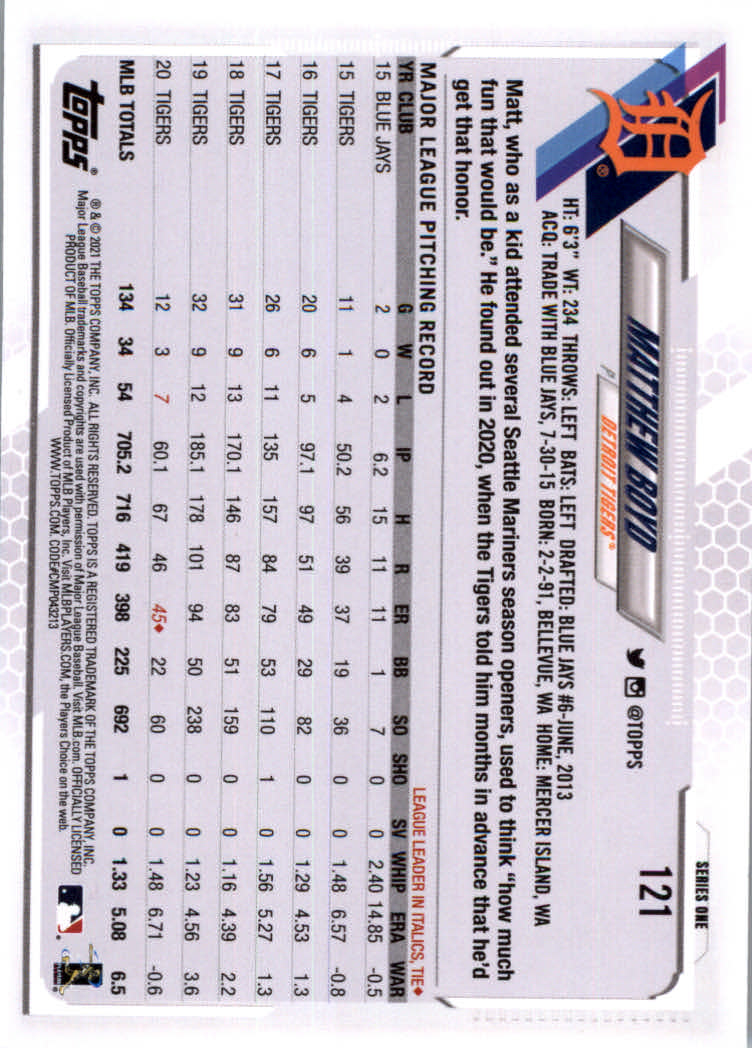2021 Topps Baseball Base Set Cards #1 to #250 Rookies and Veterans - Picture 227 of 471