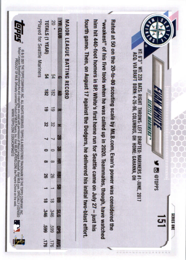 2021 Topps Baseball Base Set Cards #1 to #250 Rookies and Veterans - Picture 281 of 471