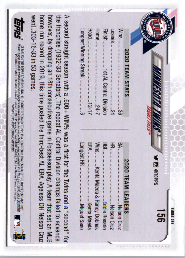 2021 Topps Baseball Base Set Cards #1 to #250 Rookies and Veterans - Picture 291 of 471