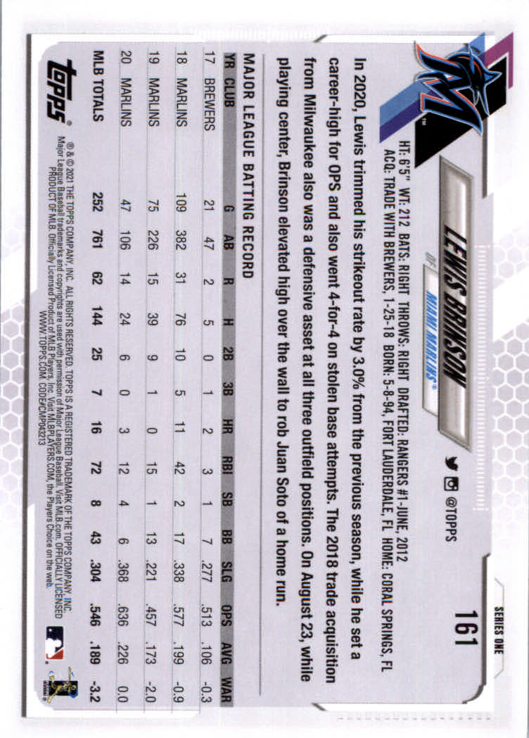 2021 Topps Baseball Base Set Cards #1 to #250 Rookies and Veterans - Picture 301 of 471