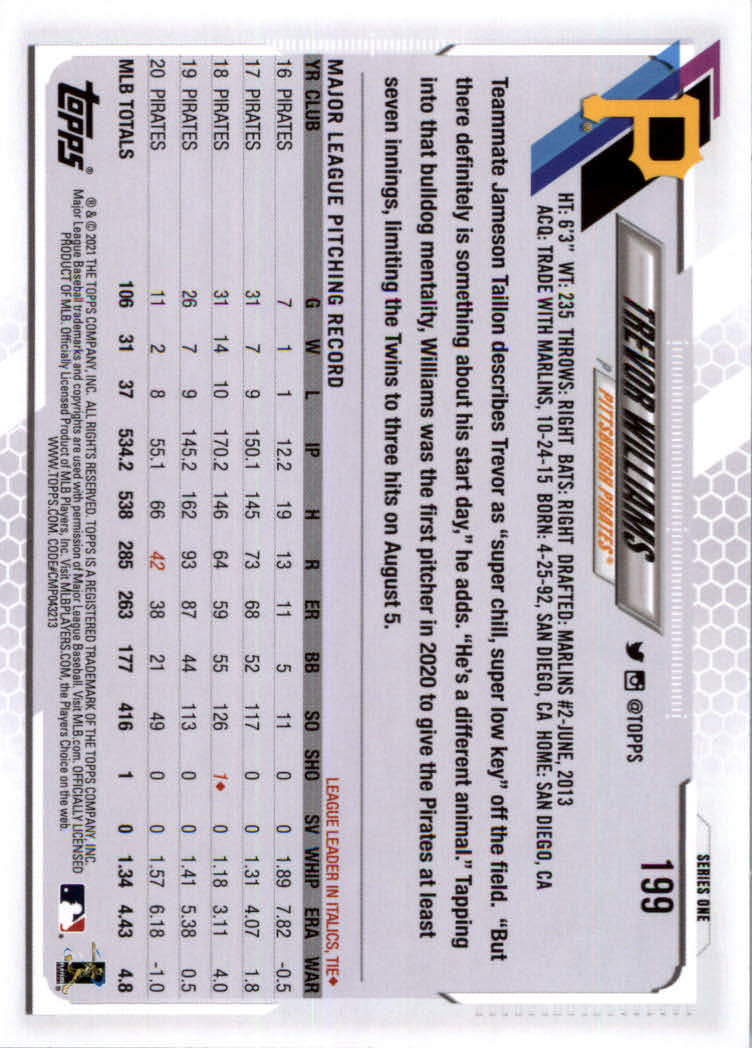 2021 Topps Baseball Base Set Cards #1 to #250 Rookies and Veterans - Picture 373 of 471