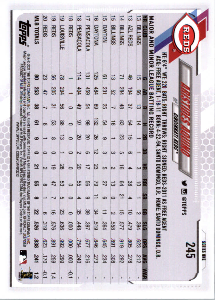 2021 Topps Baseball Base Set Cards #1 to #250 Rookies and Veterans - Picture 461 of 471