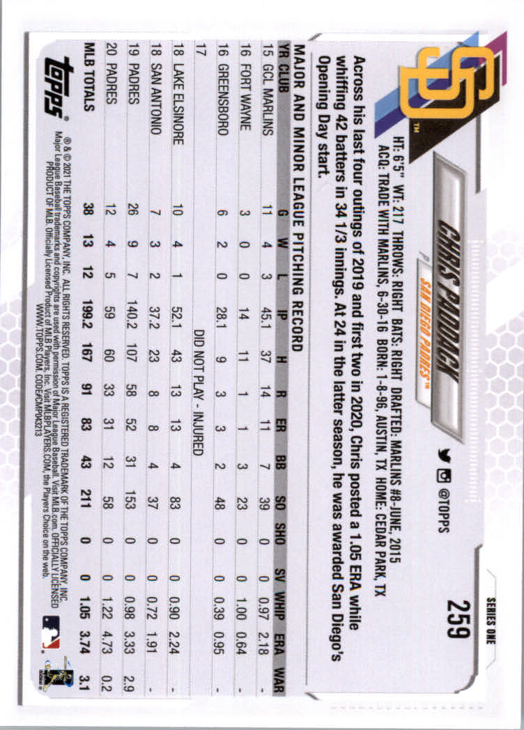 2021 Topps Baseball Base Set Cards #251 to #500 Rookies and Veterans - Picture 19 of 477