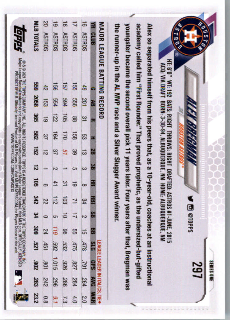 2021 Topps Baseball Base Set Cards #251 to #500 Rookies and Veterans - Picture 91 of 477