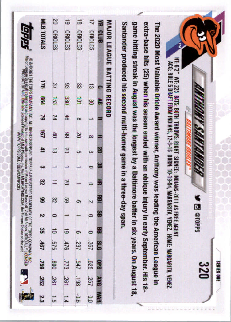 2021 Topps Baseball Base Set Cards #251 to #500 Rookies and Veterans - Picture 135 of 477