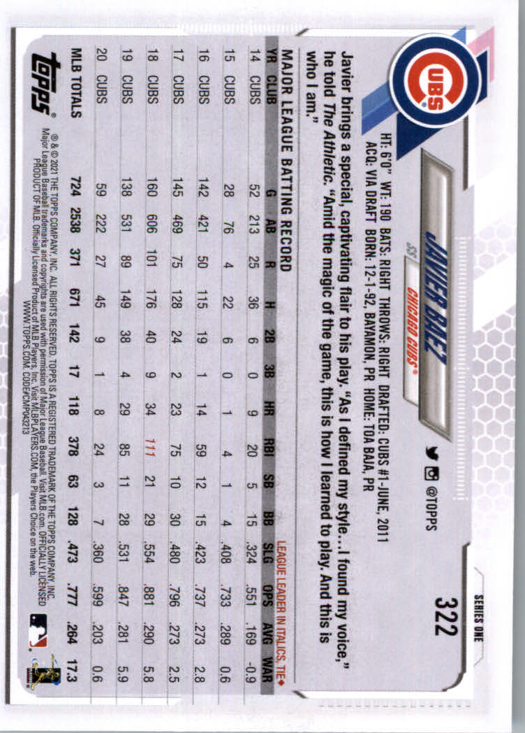 2021 Topps Baseball Base Set Cards #251 to #500 Rookies and Veterans - Picture 139 of 477