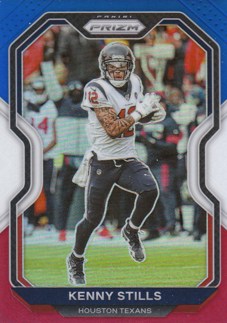 Tarjetas paralelas de novatos y veterinarios de fútbol Panini Prizm 2020 ""rojo blanco y azul - Imagen 8 de 63