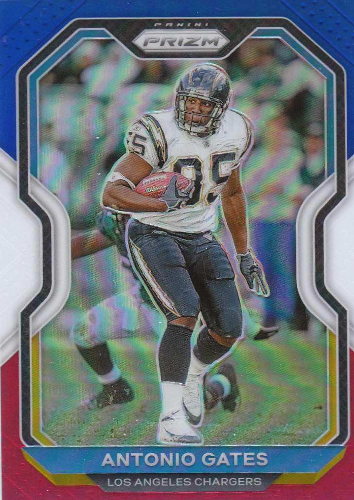 Tarjetas paralelas de novatos y veterinarios de fútbol Panini Prizm 2020 ""rojo blanco y azul - Imagen 20 de 63