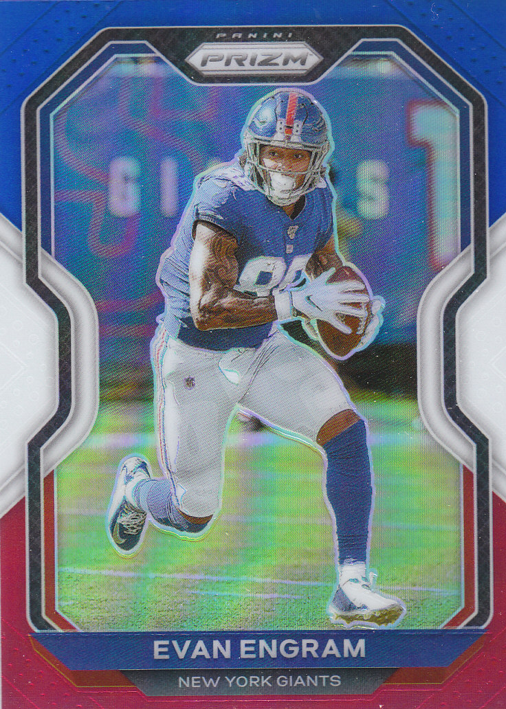 Tarjetas paralelas de novatos y veterinarios de fútbol Panini Prizm 2020 ""rojo blanco y azul - Imagen 22 de 63