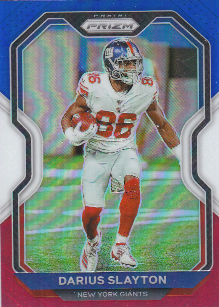 Tarjetas paralelas de novatos y veterinarios de fútbol Panini Prizm 2020 ""rojo blanco y azul - Imagen 24 de 63