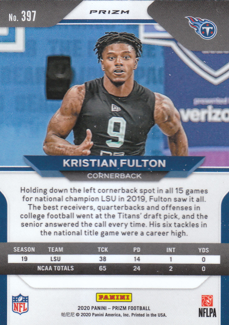 Tarjetas paralelas de novatos y veterinarios de fútbol Panini Prizm 2020 ""rojo blanco y azul - Imagen 63 de 63