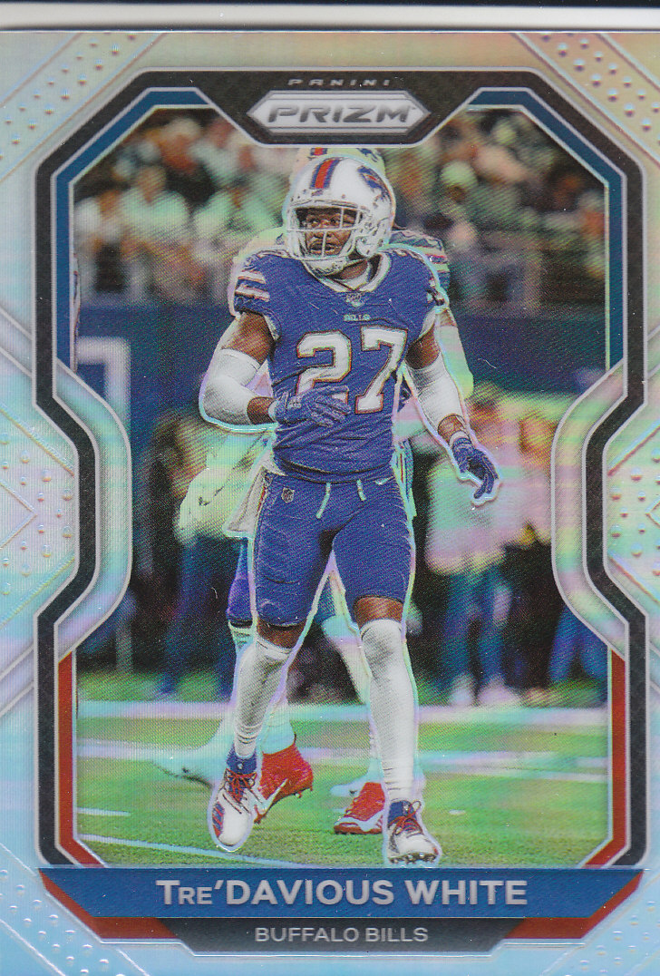 2020 Panini Prizm Football "Prizms Silver" Parallel Cards - Picture 2 of 59