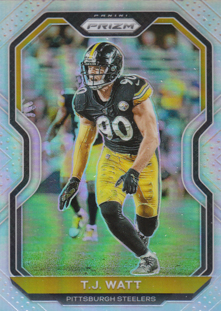 2020 Panini Prizm Football "Prizms Silver" Parallel Cards - Picture 10 of 59