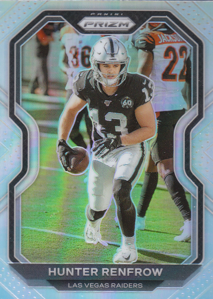2020 Panini Prizm Football "Prizms Silver" Parallel Cards - Picture 22 of 59
