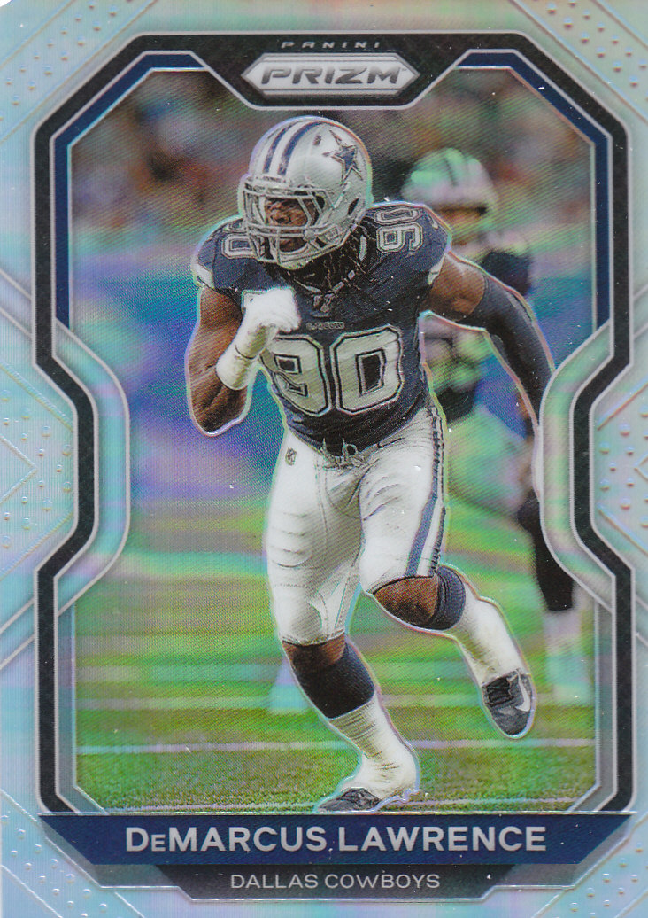 2020 Panini Prizm Football "Prizms Silver" Parallel Cards - Picture 26 of 59