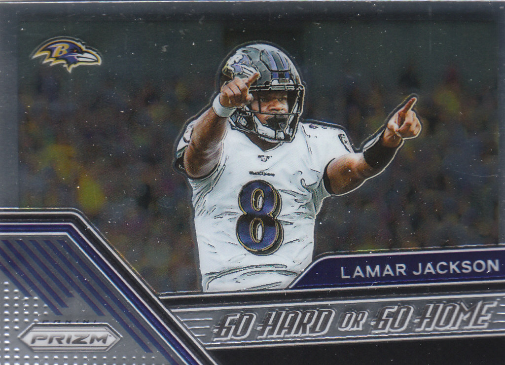 2020 Panini Prizm Football "Go Hard or Go Home" Insert and Prizms Green Cards - Picture 2 of 13