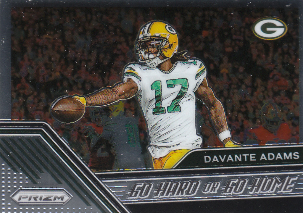 2020 Panini Prizm Football "Go Hard or Go Home" Insert and Prizms Green Cards - Picture 10 of 13
