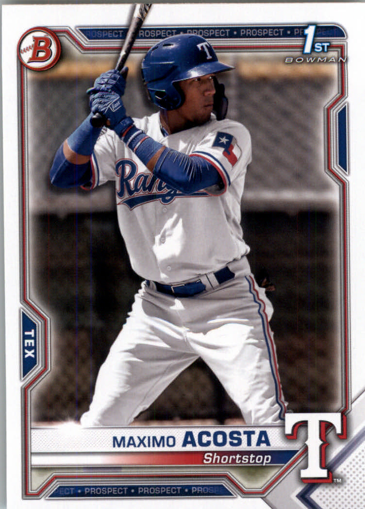 2021 Bowman Prospects Baseball Cards #BP1 to #BP150 - Picture 10 of 271