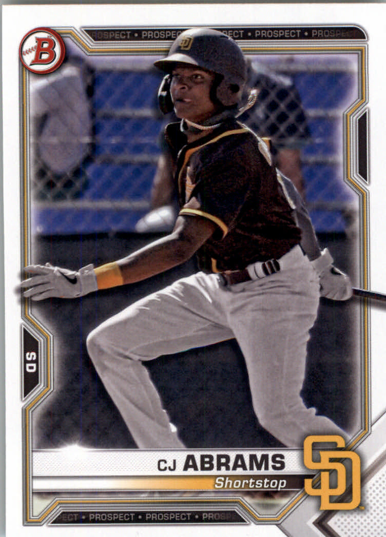 2021 Bowman Prospects Baseball Cards #BP1 to #BP150 - Picture 24 of 271