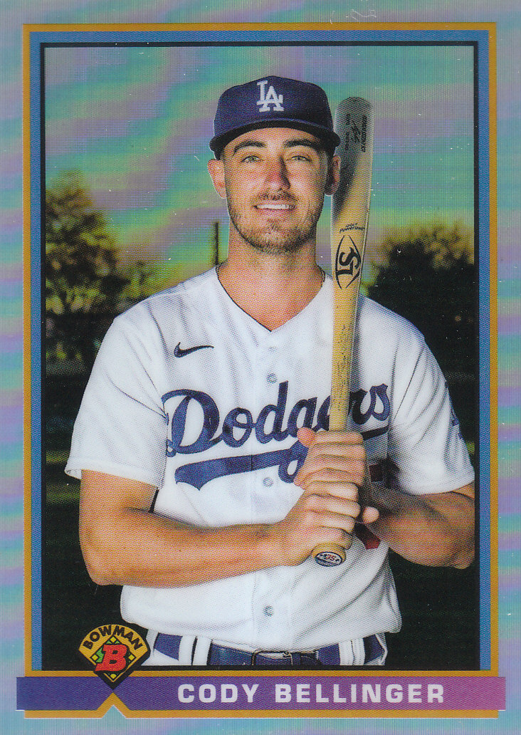 2021 Bowman Chrome Baseball "'91 Bowman Refractors" Insert and Parallel Cards - Picture 10 of 45