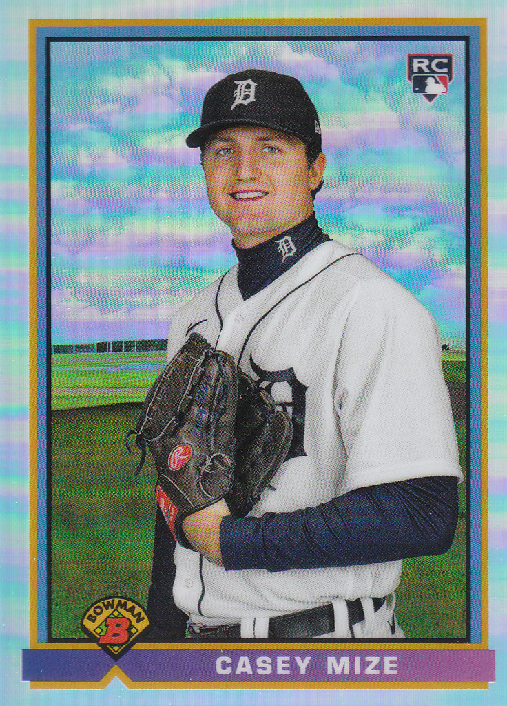 2021 Bowman Chrome Baseball "'91 Bowman Refractors" Insert and Parallel Cards - Picture 12 of 45