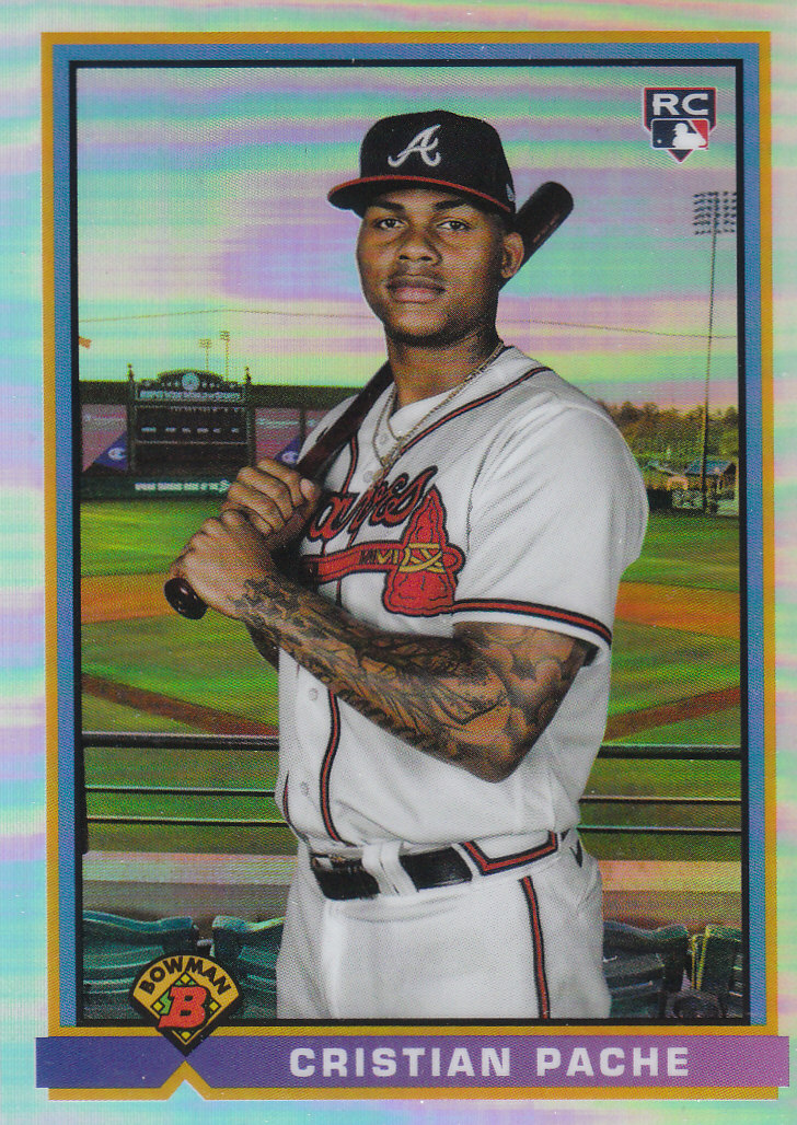2021 Bowman Chrome Baseball "'91 Bowman Refractors" Insert and Parallel Cards - Picture 14 of 45