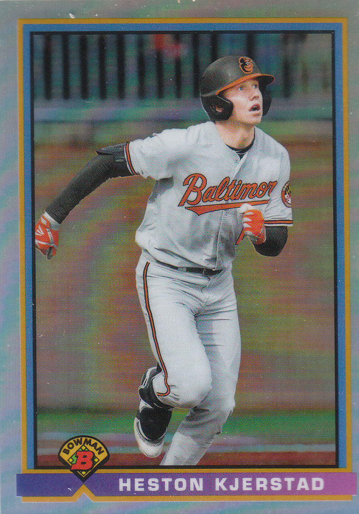 2021 Bowman Chrome Baseball "'91 Bowman Refractors" Insert and Parallel Cards - Picture 18 of 45